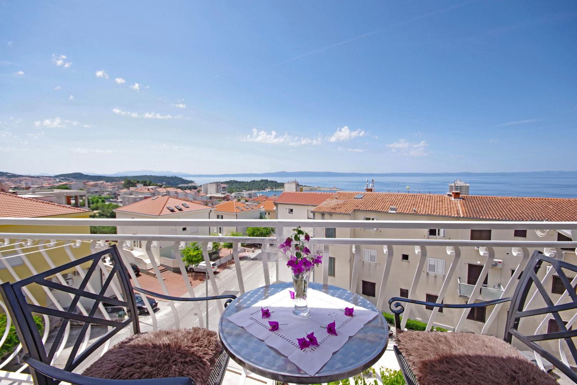 Makarska Sea View Rooms Ngoại thất bức ảnh