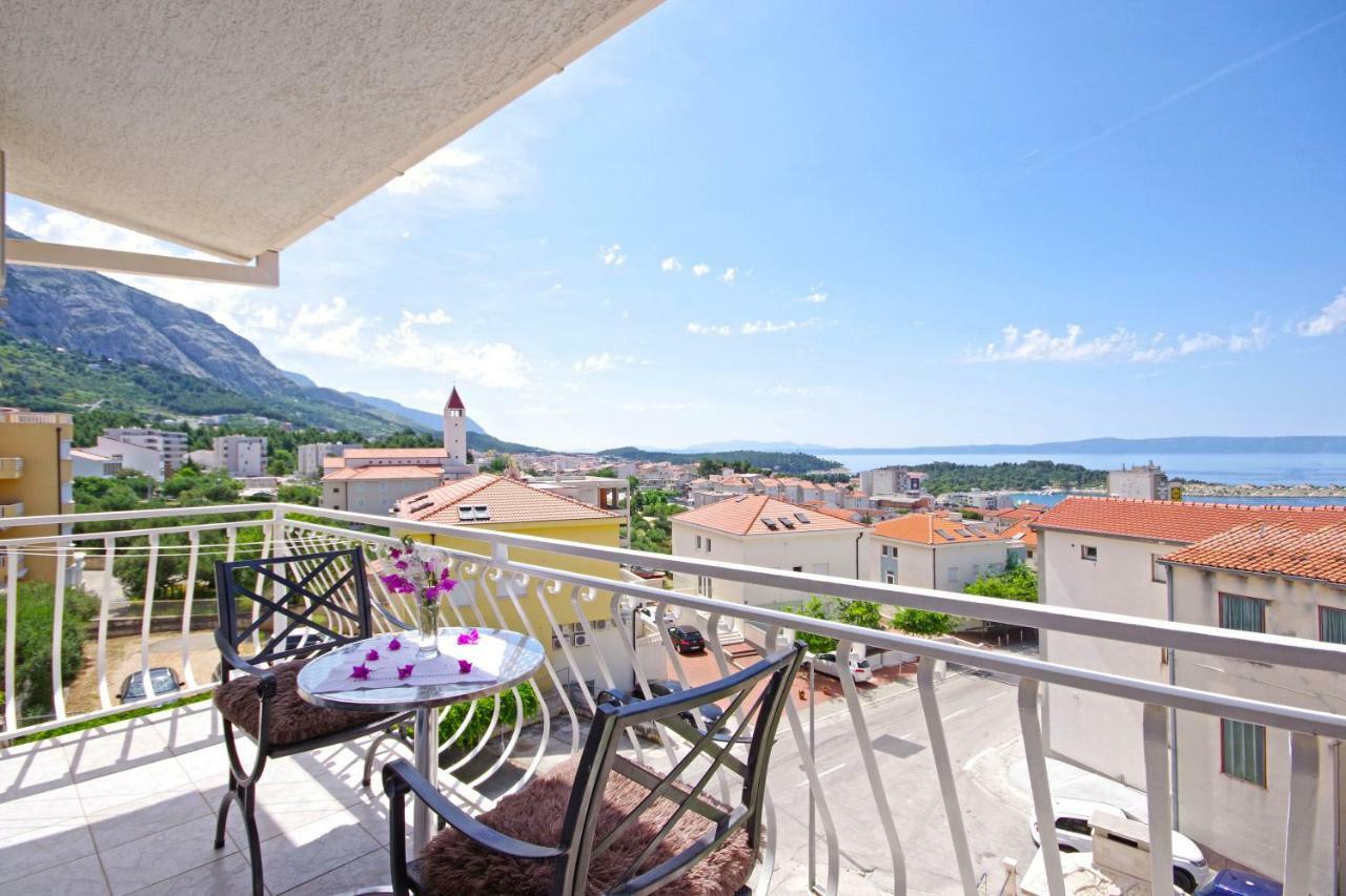 Makarska Sea View Rooms Ngoại thất bức ảnh